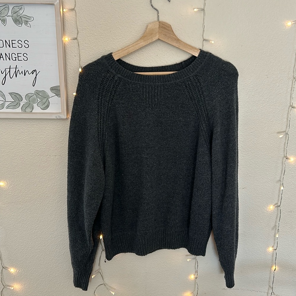 Universal Thread Cozy Charcoal Sweater